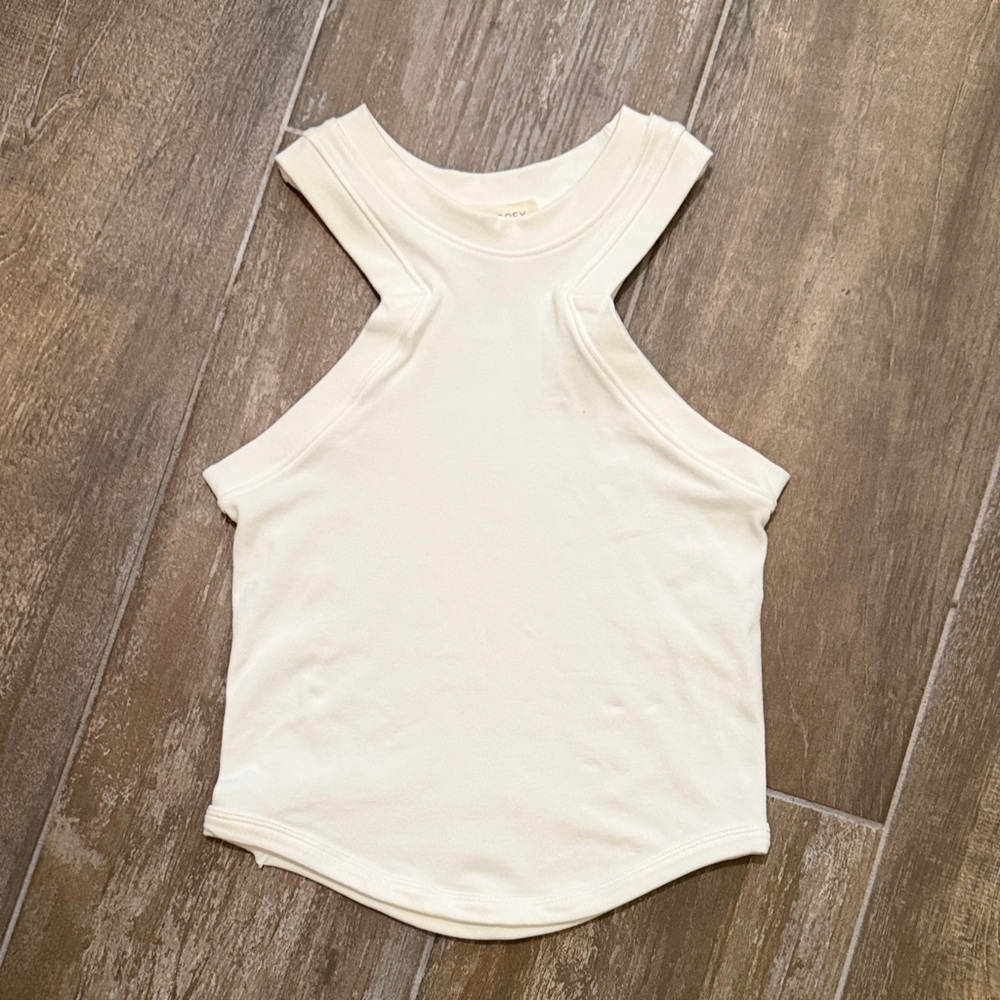 Chic White Tank Top for Women sz S/M